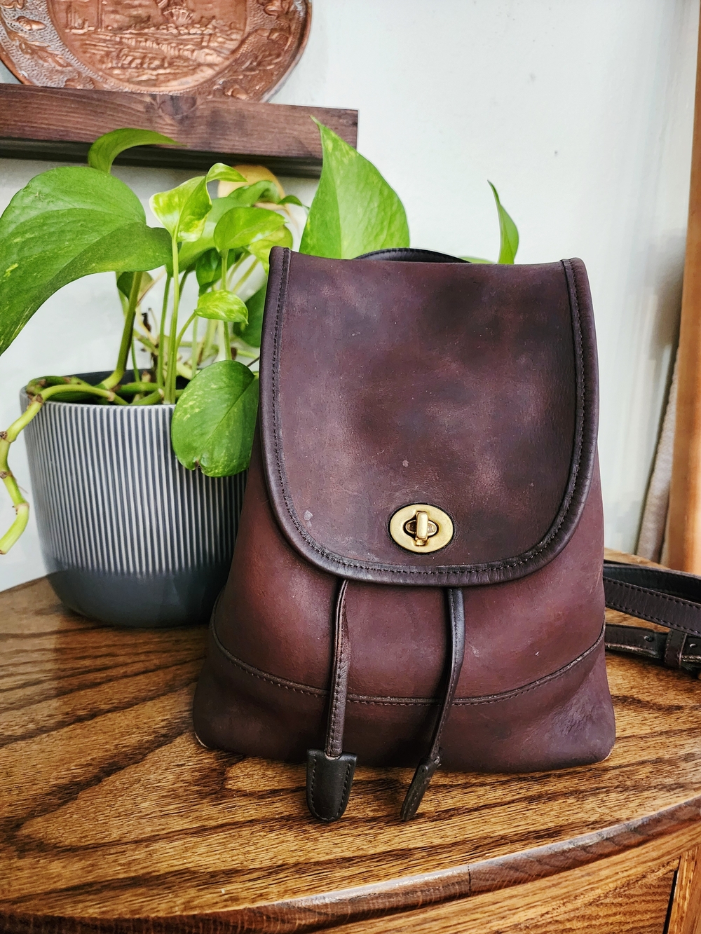 🇺🇸 Vintage Coach 9960 Leather Mini Daypack
